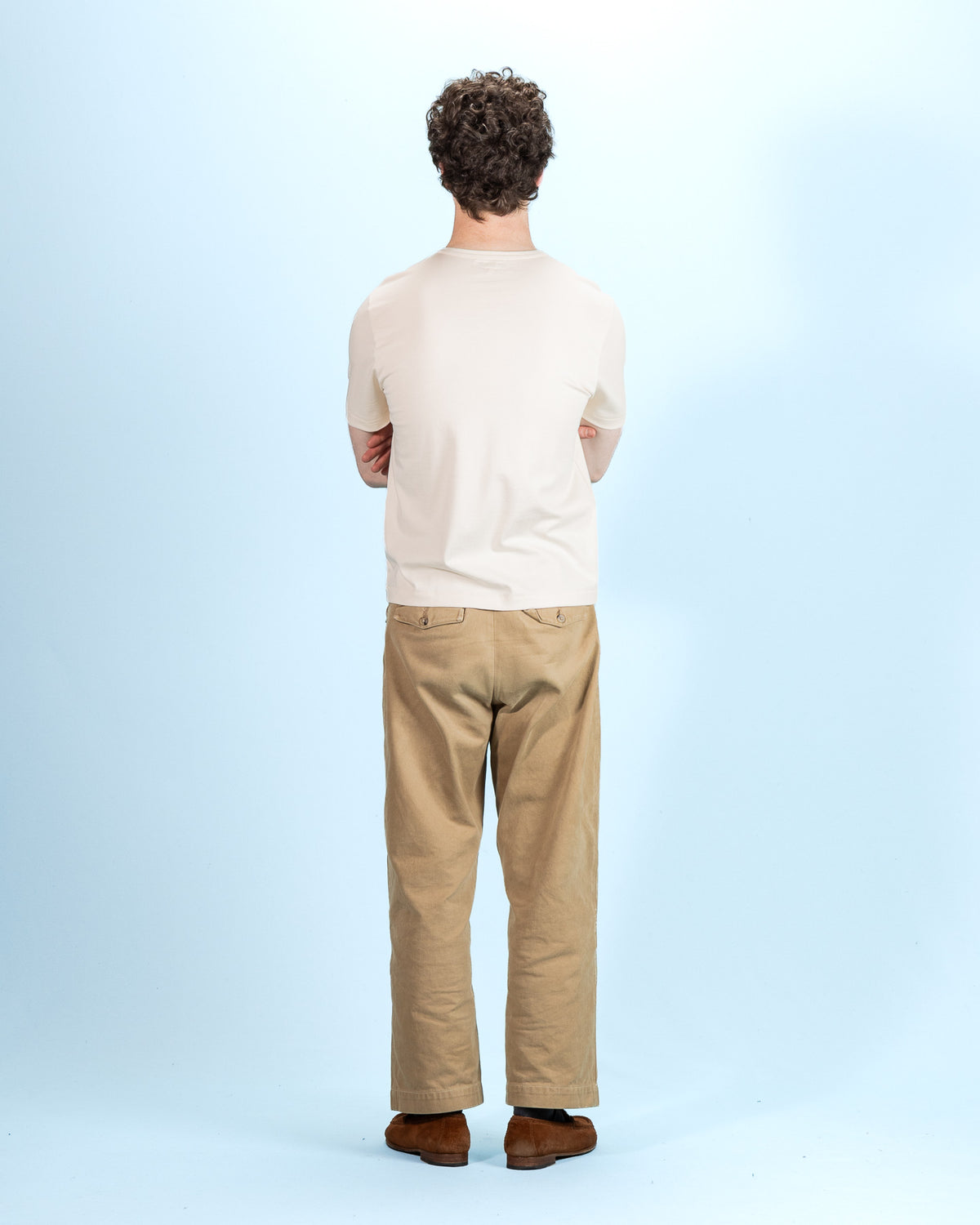 2M15C Cropped Vintage Machine Jersey T-Shirt - Nature