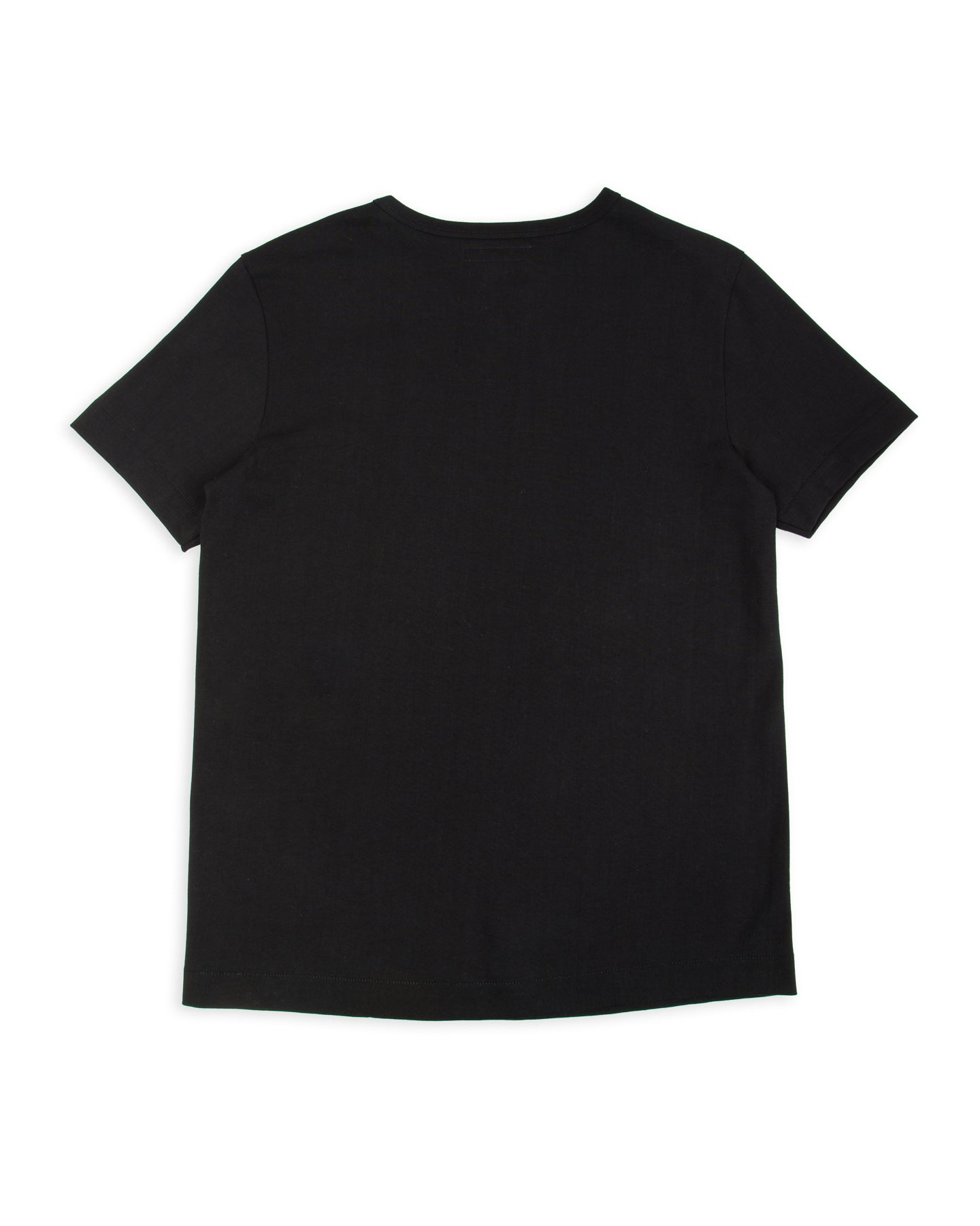 Merz b. Schwanen 1940s Relaxed Fit Loopwheeled Tee - Deep Black - Standard & Strange