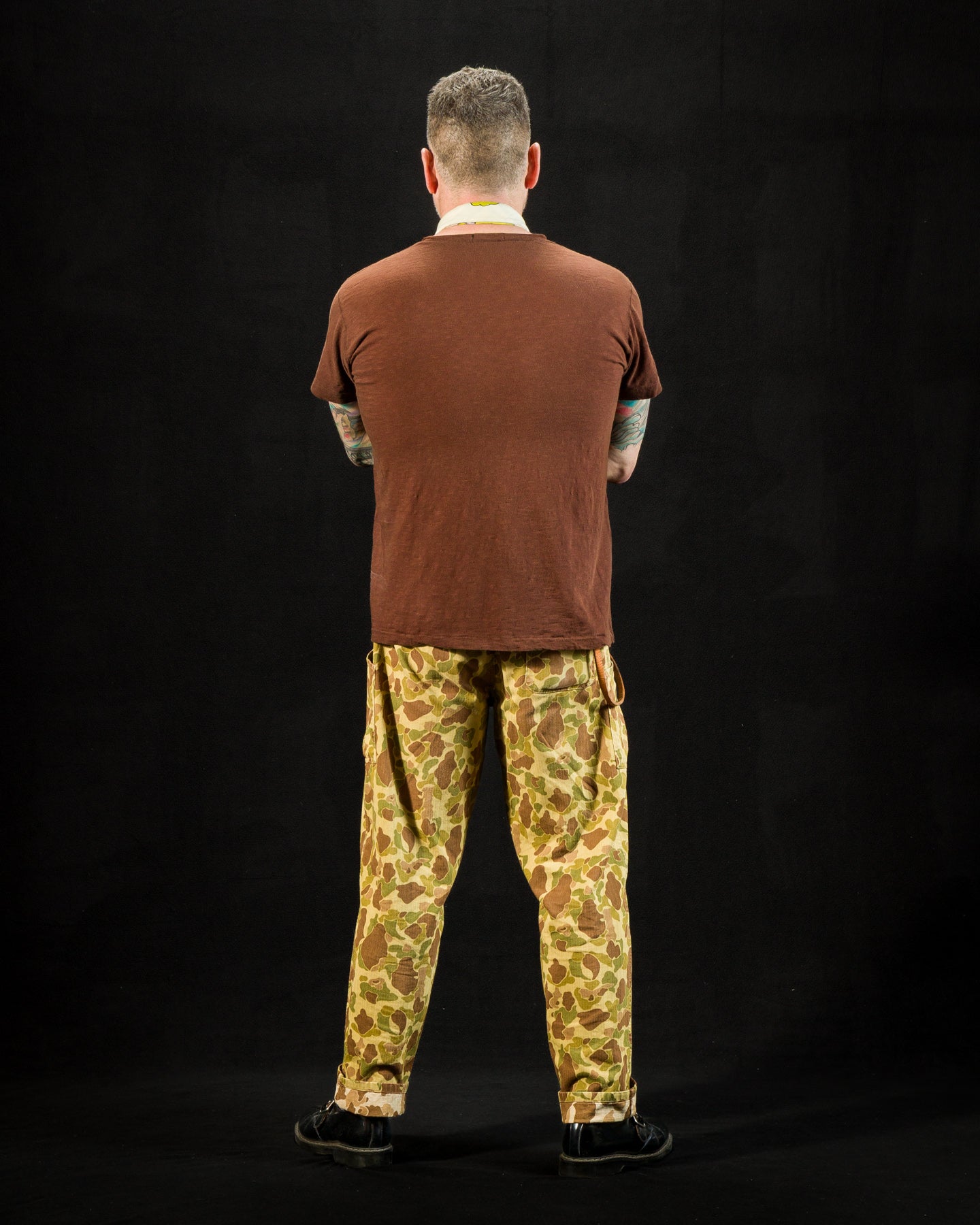 Mister Freedom Stanley Tee - Seal Brown - Standard & Strange