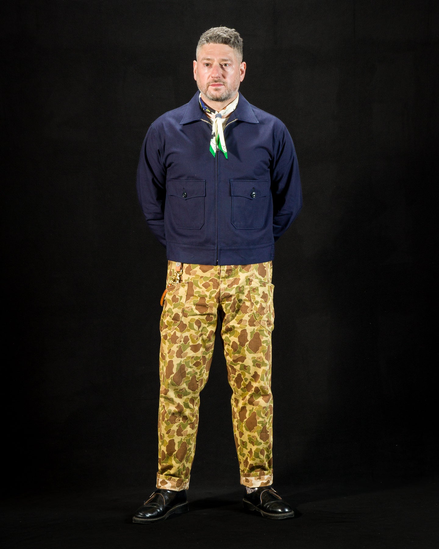 Mister Freedom "Rocketeer" Jacket - Indigo Canvas - Standard & Strange