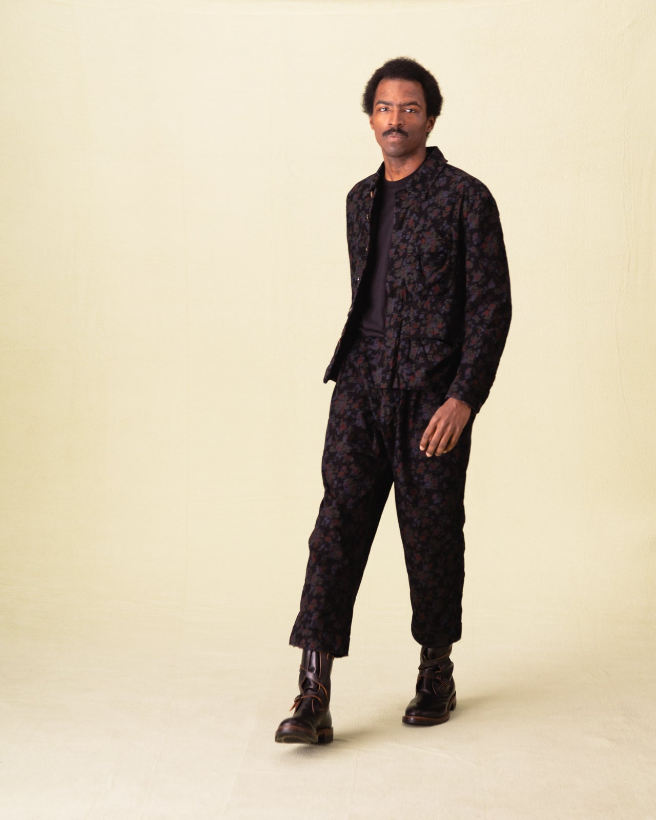 Monad London Moore Hunting Jacket - Overdyed Black Corduroy - Standard & Strange