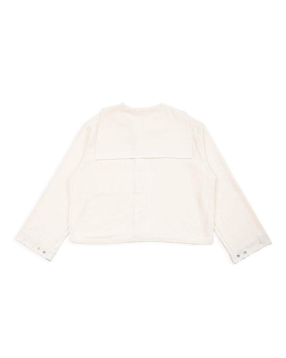 Monad London Gray Shirt - Natural Handwoven Nigerian Cotton - Standard & Strange