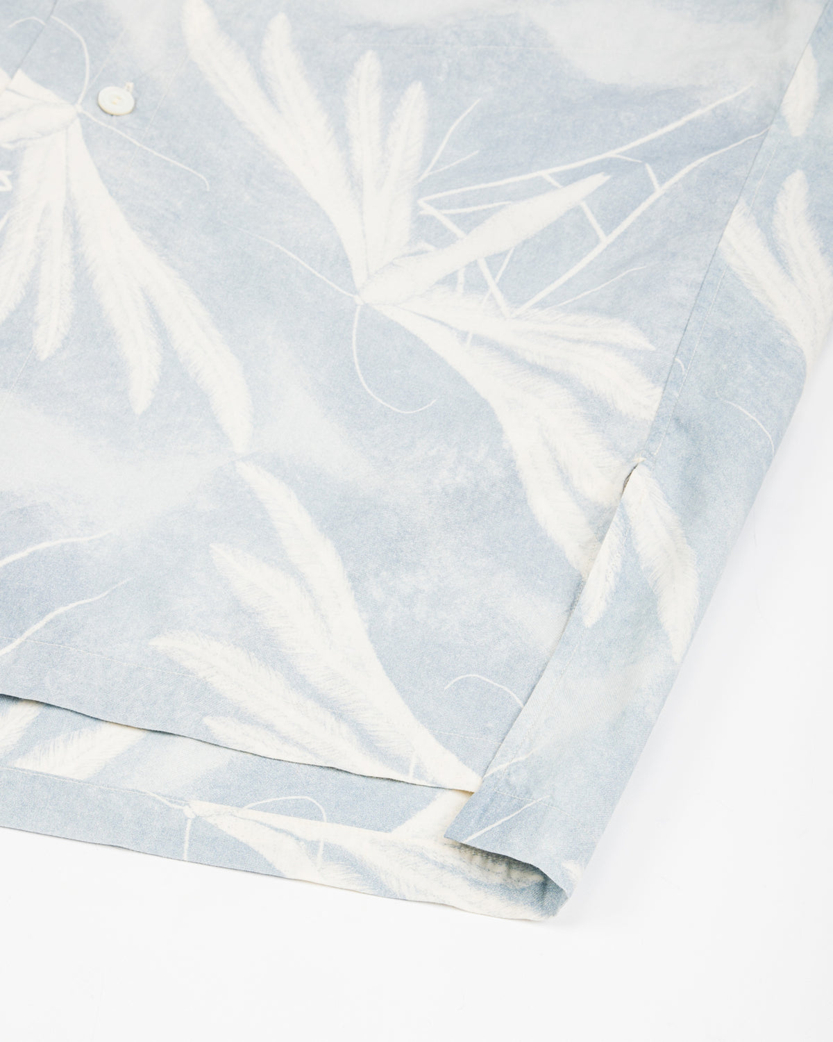 MotivMfg Dala Shirt - Moth Print Cotton Silk Broadcloth - Standard & Strange