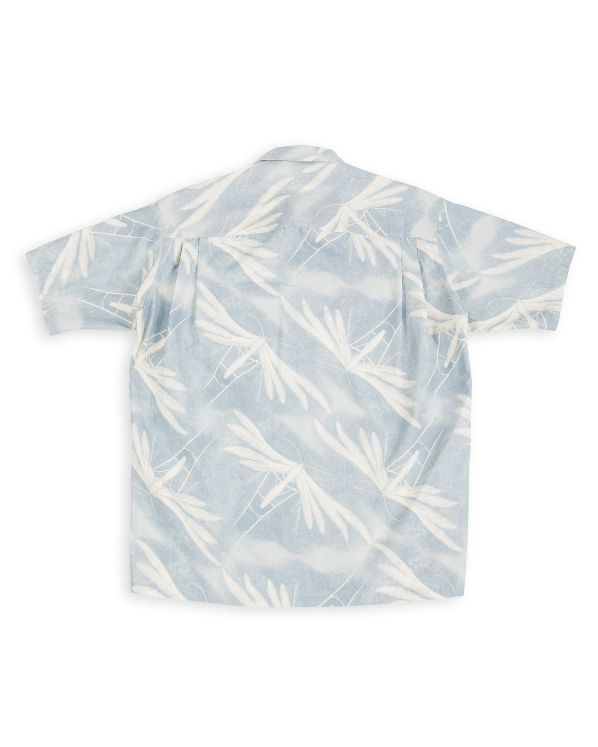 MotivMfg Dala Shirt - Moth Print Cotton Silk Broadcloth - Standard & Strange