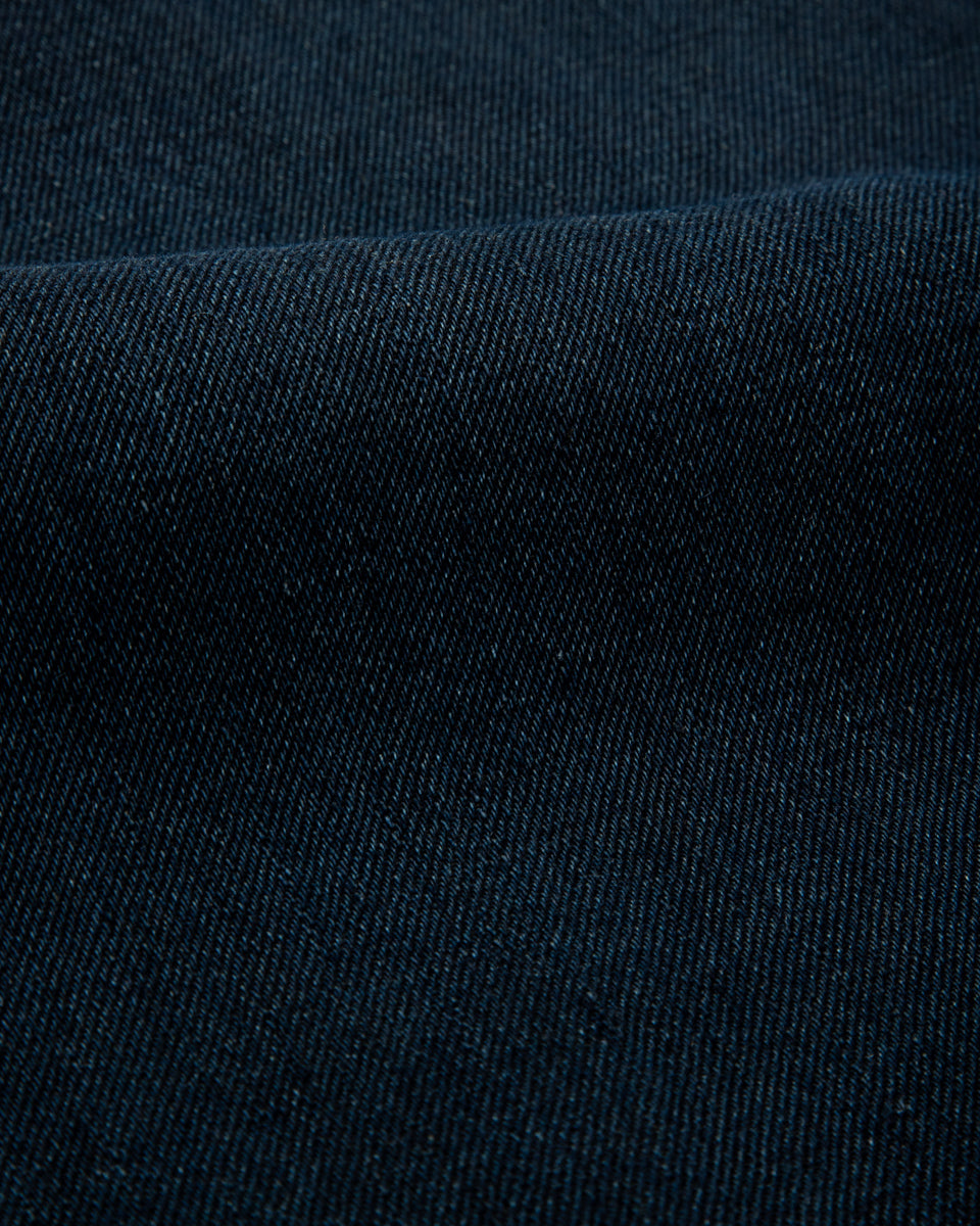 MotivMfg Denim Shorts - Char Navy Overdyed Linen Denim - Standard & Strange
