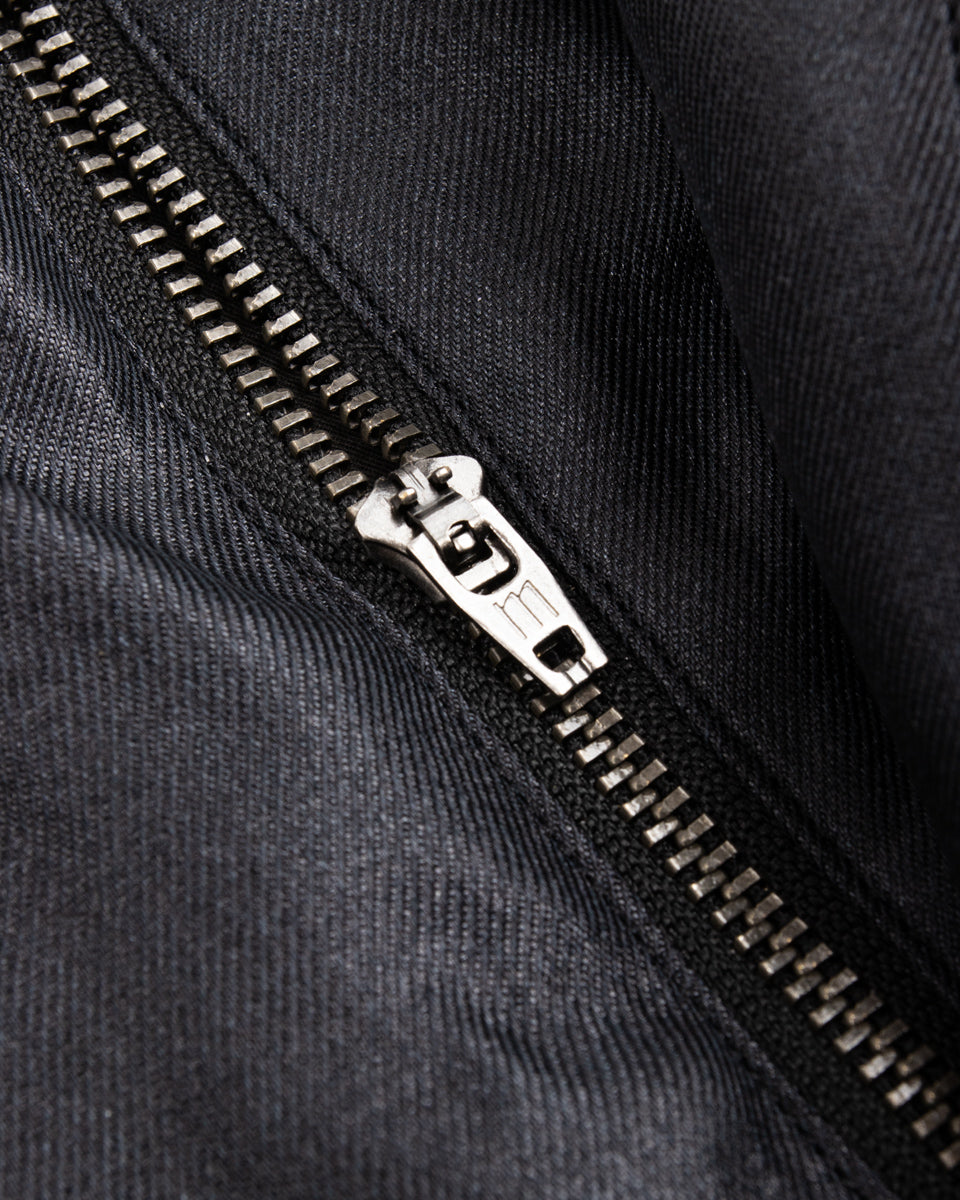 MotivMfg Oblique Shorts - High Twist Tussah Silk Twill/Midnight - Standard & Strange