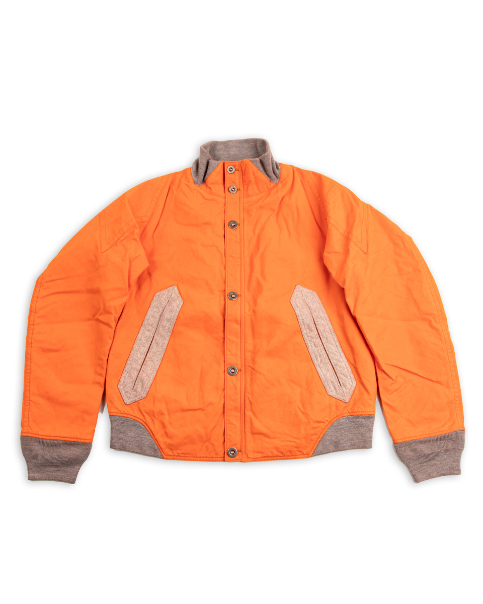 MotivMfg Vector Bomber Jacket - Lava Halley Stevenson "Military Finish" Waxed Cotton - Standard & Strange
