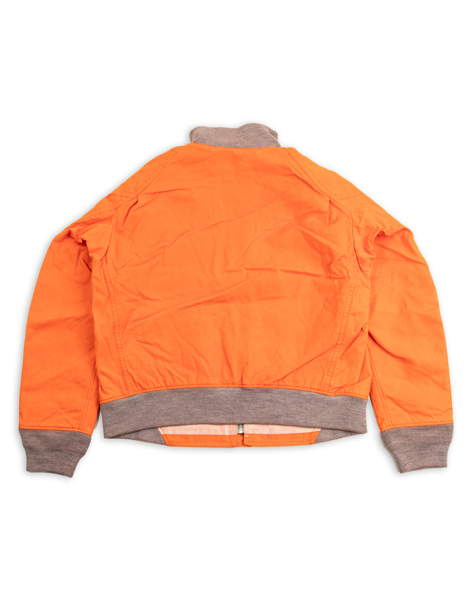MotivMfg Vector Bomber Jacket - Lava Halley Stevenson "Military Finish" Waxed Cotton - Standard & Strange