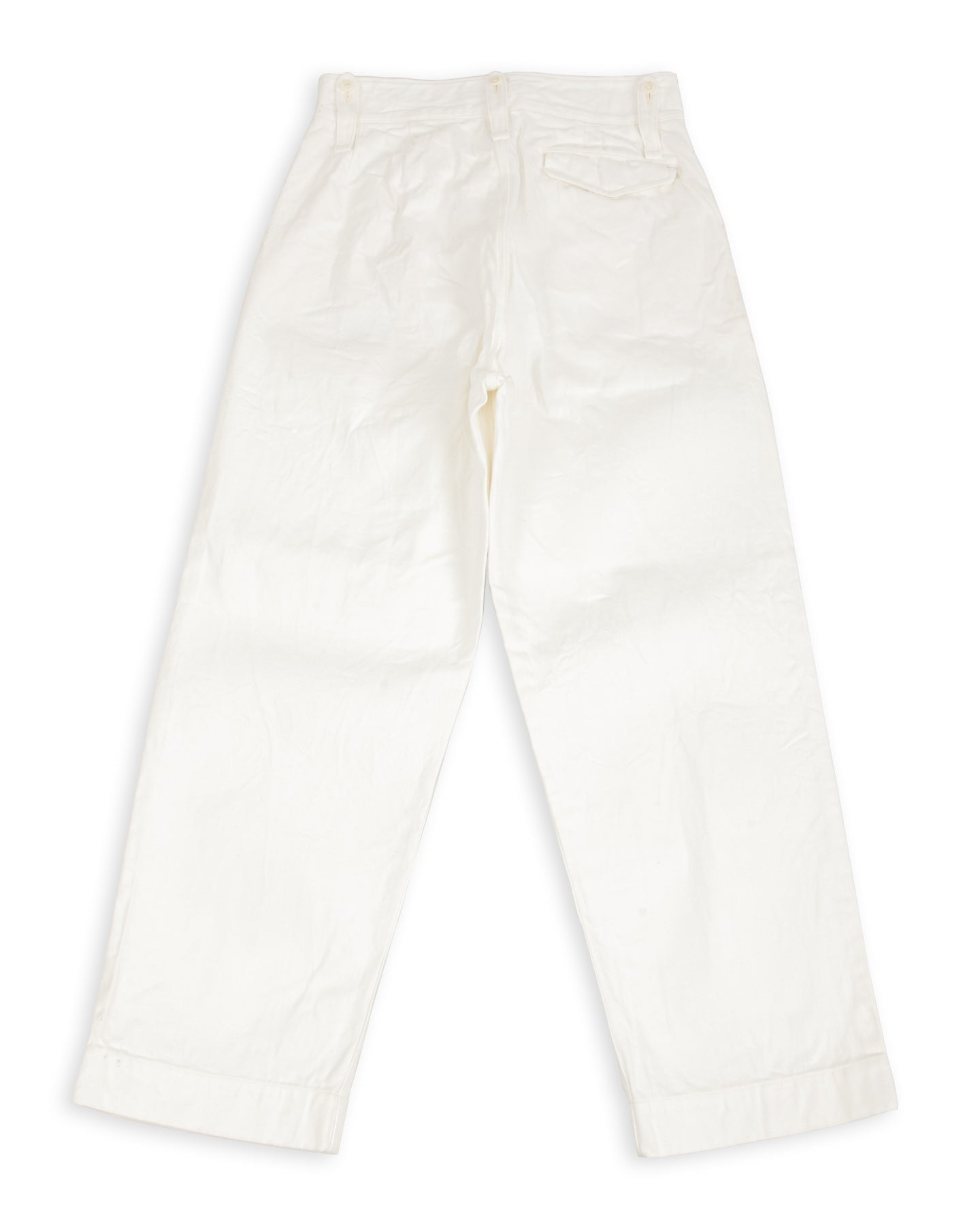 British Army Pant Loose Denim - Off-White