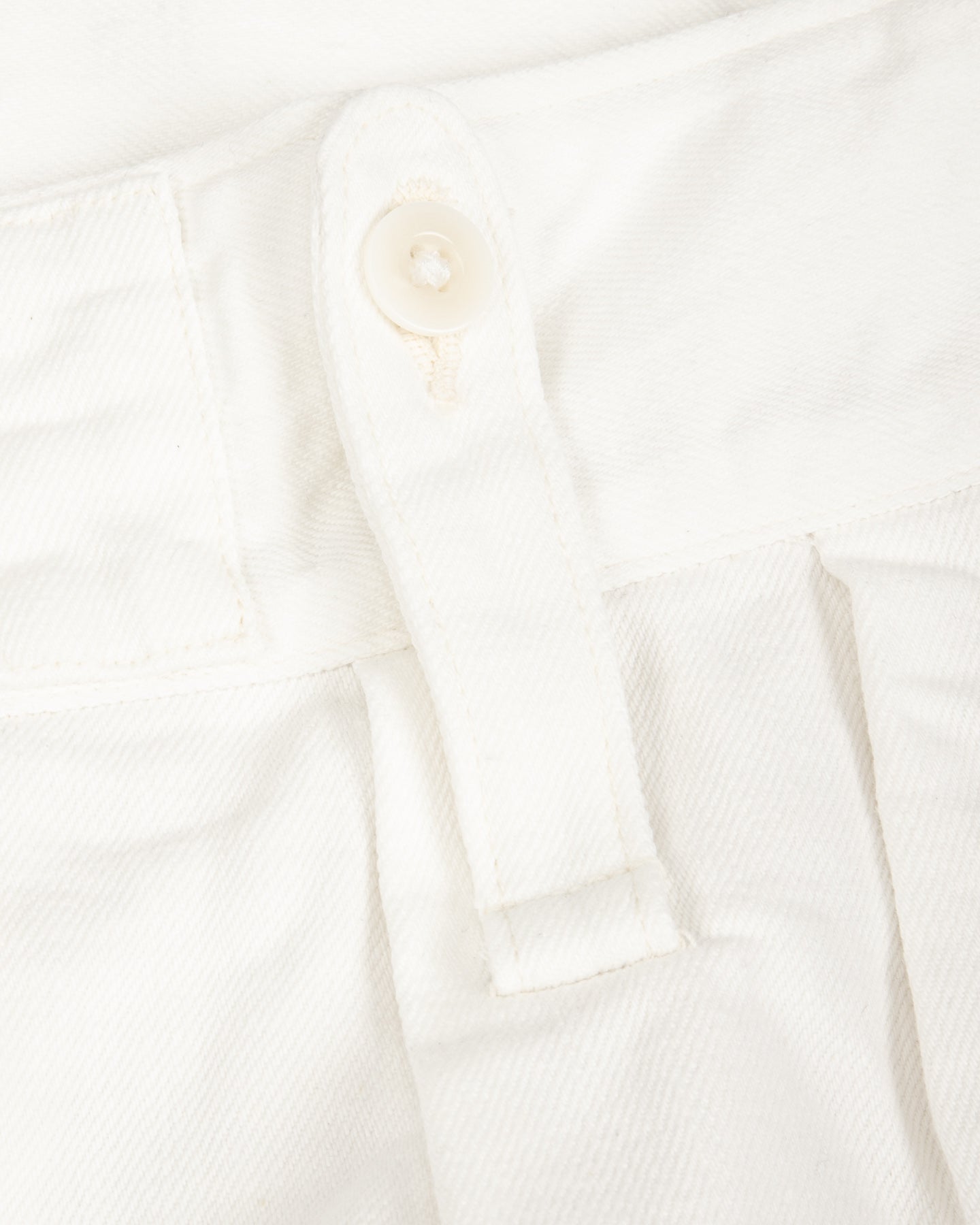 British Army Pant Loose Denim - Off-White