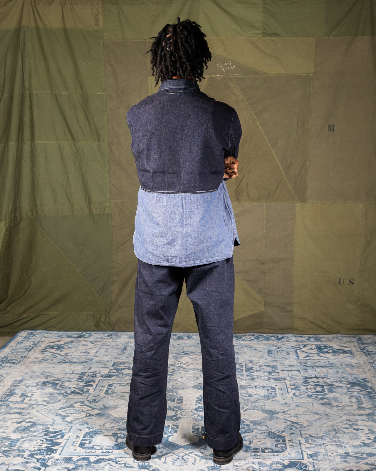 Nigel Cabourn Utility Shirt Type 2 - 10 oz Denim - Standard & Strange