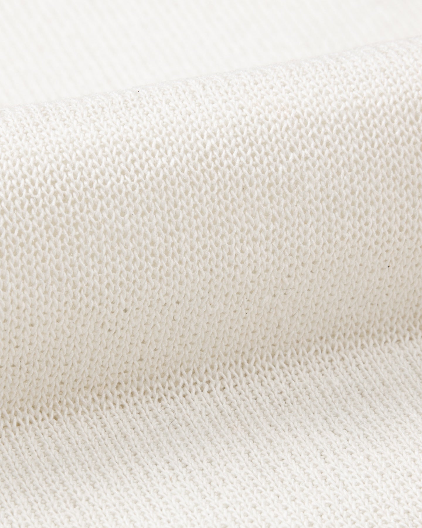 Olde H & Daughter Jyarijyari Silk Crew Pullover - Ecru - Standard & Strange