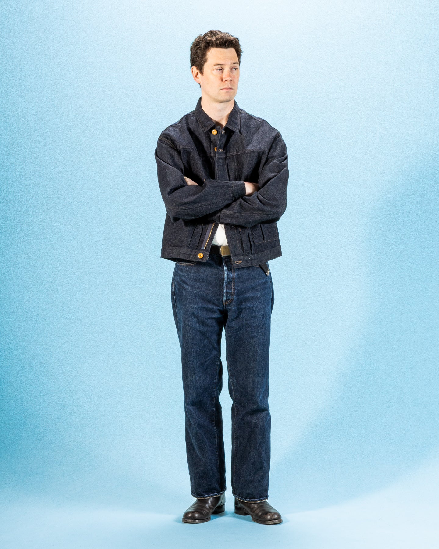 Nigel Cabourn 40s Denim Jacket - 12.5 oz Indigo - Standard & Strange