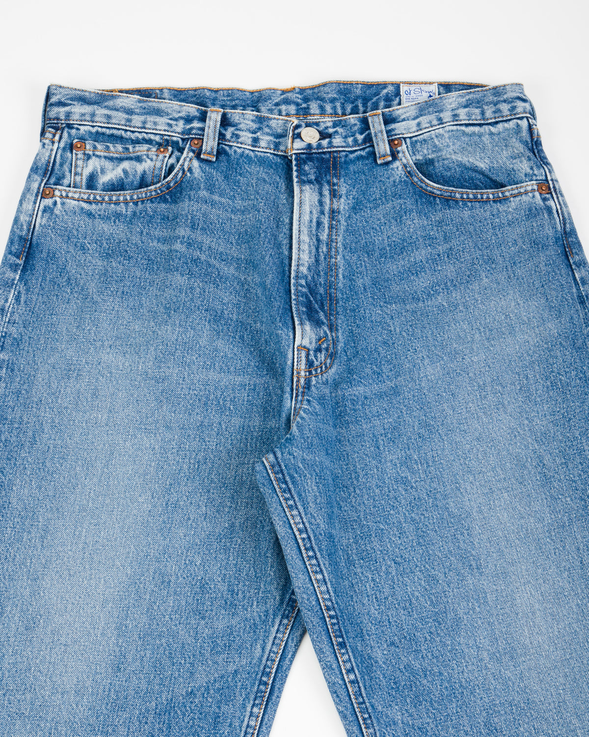 OrSlow 101 Dad's Fit Denim Pants (Unisex) - Used Wash - Standard & Strange