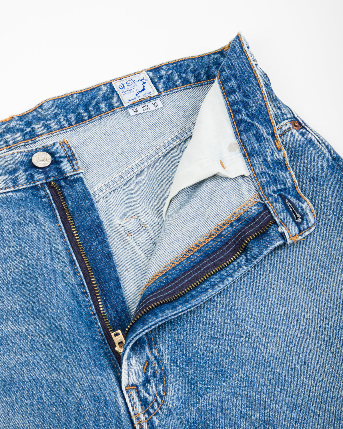 OrSlow 101 Dad's Fit Denim Pants (Unisex) - Used Wash - Standard & Strange