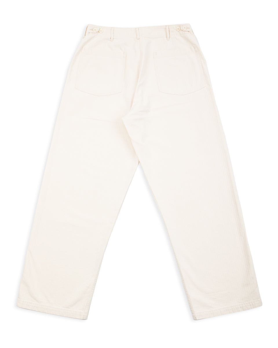 OrSlow HBT Summer Fatigue Pants (Unisex) - Ecru - Standard & Strange