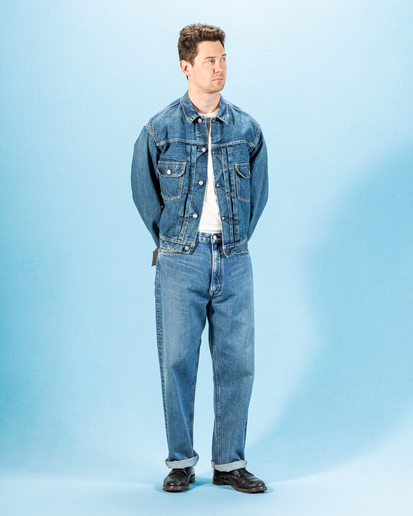OrSlow Type 2 1950's Denim Jacket (Unisex) - Used Wash - Standard & Strange