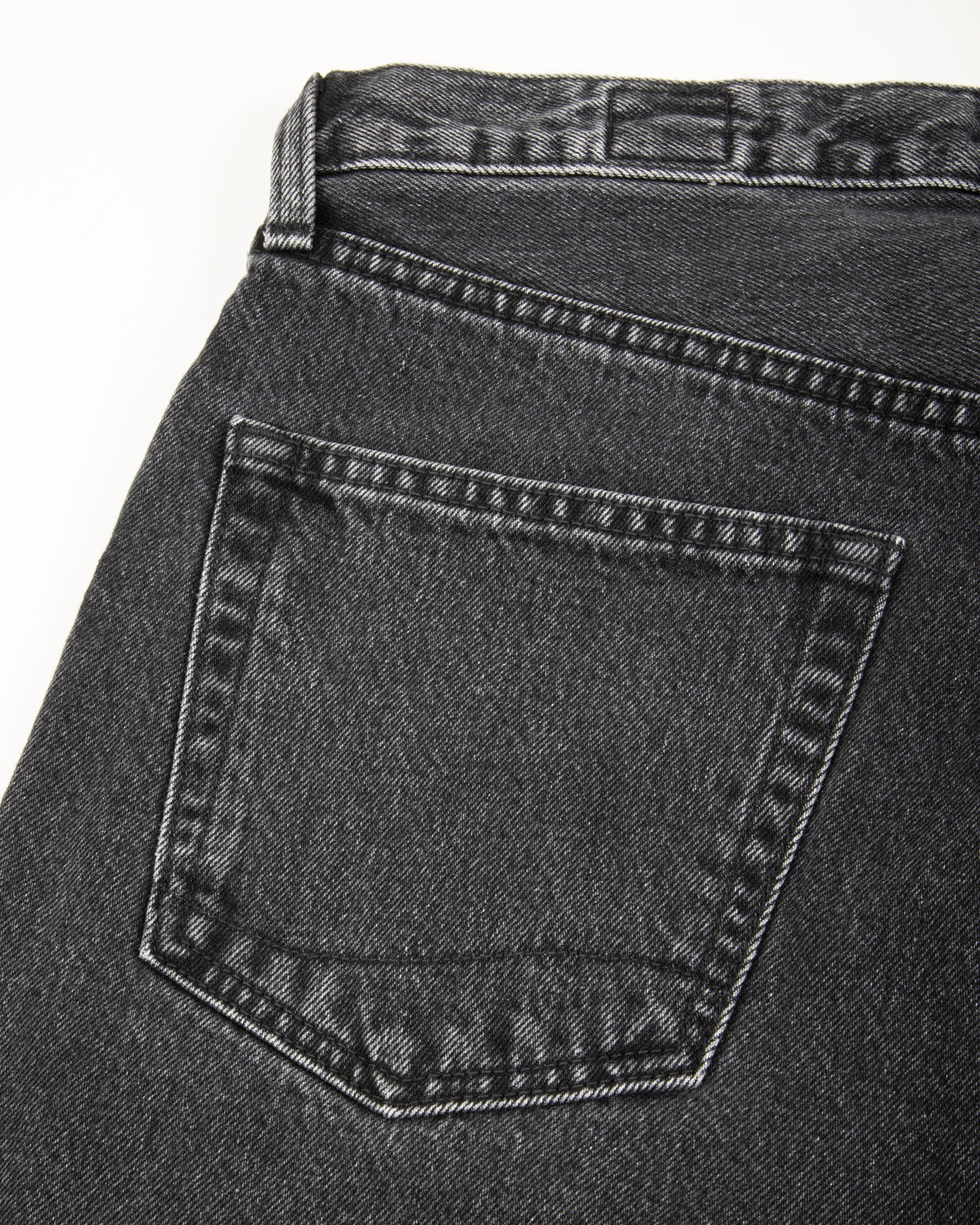 OrSlow Super Dad's Fit Denim Pants (Unisex) - Black Denim Stone - Standard & Strange