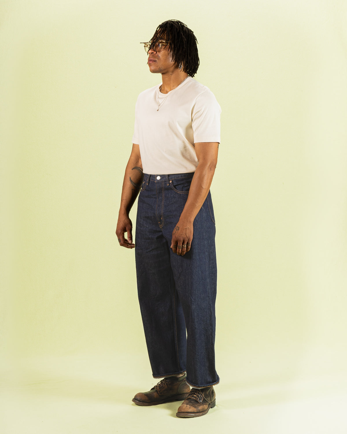 OrSlow Super Dad's Fit Denim Pants (Unisex) - One Wash - Standard & Strange