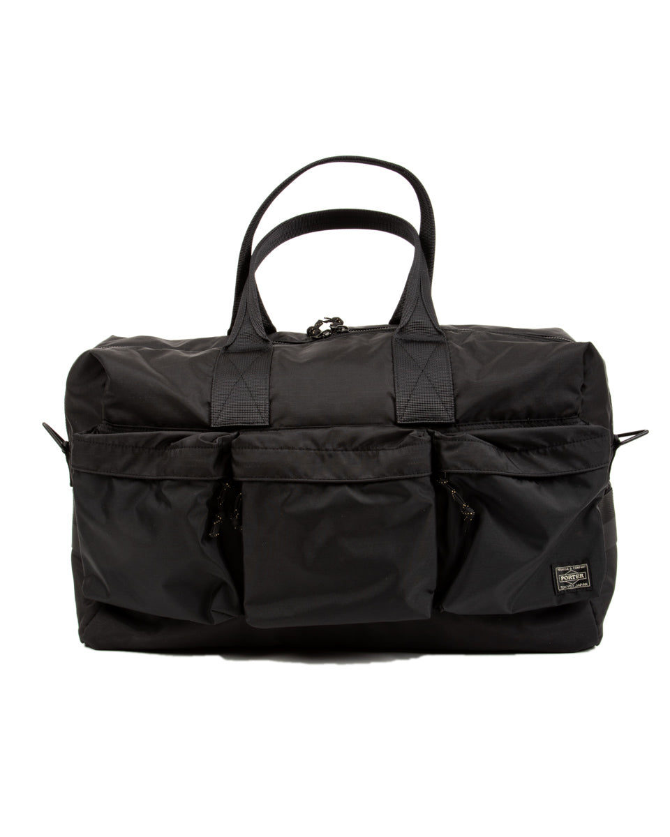PORTER - Yoshida & Co Force 2Way Duffle Bag - Black - Standard & Strange