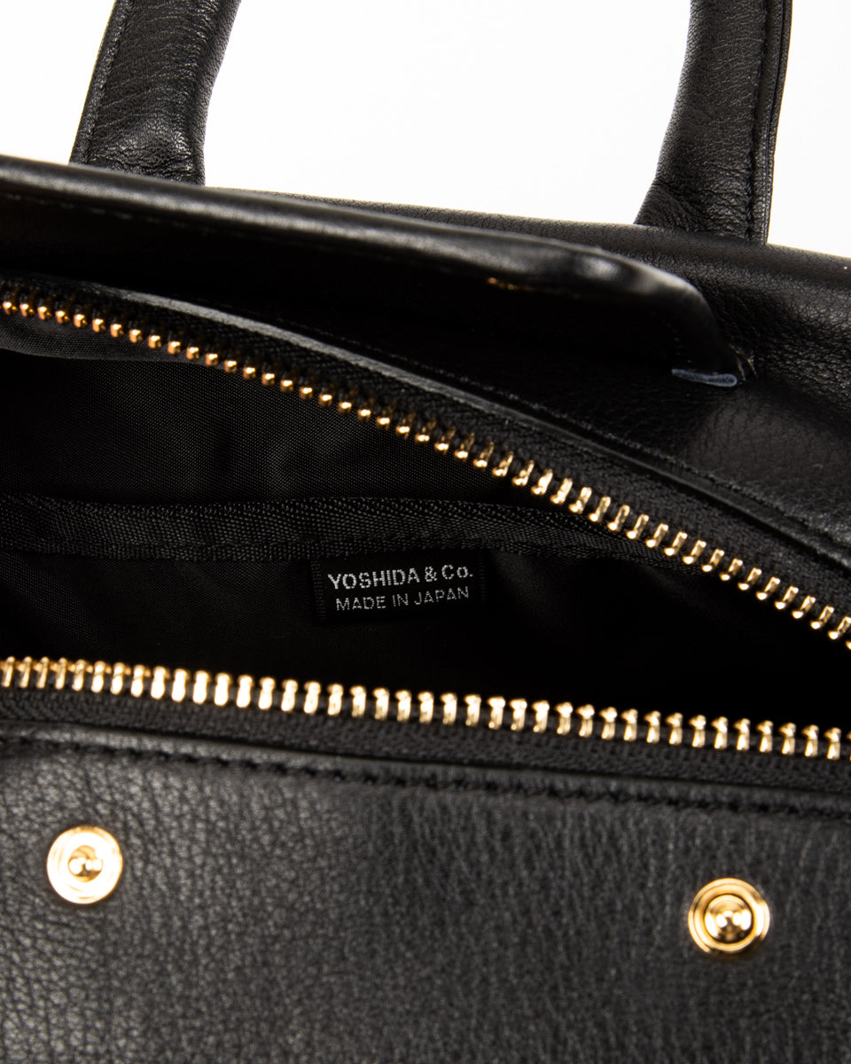PORTER - Yoshida & Co Miniature 2Way Kit Bag - Black - Standard & Strange