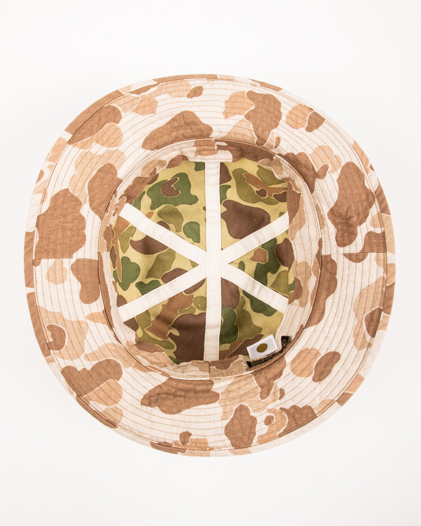Battalion Work Hat - Brown Frogskin Camo HBT