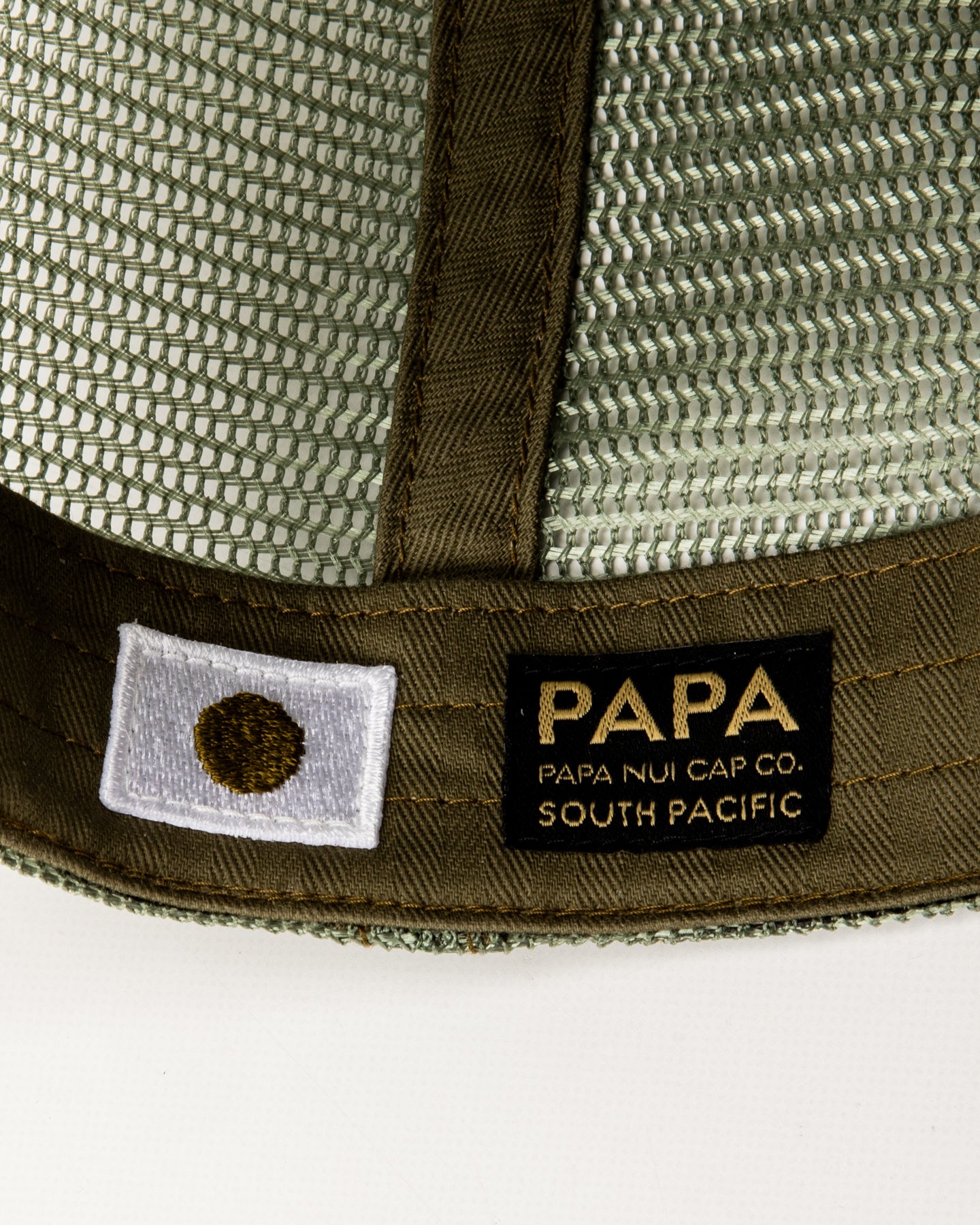 Papa Nui Original Ships Cap - Frogskin Camo HBT - Standard & Strange