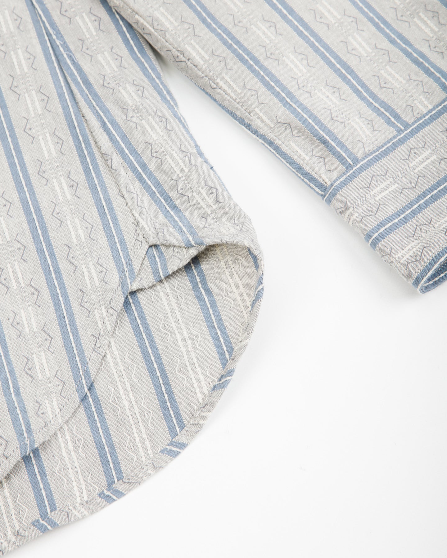 Prequel Striped Work Shirt - Grey - Standard & Strange