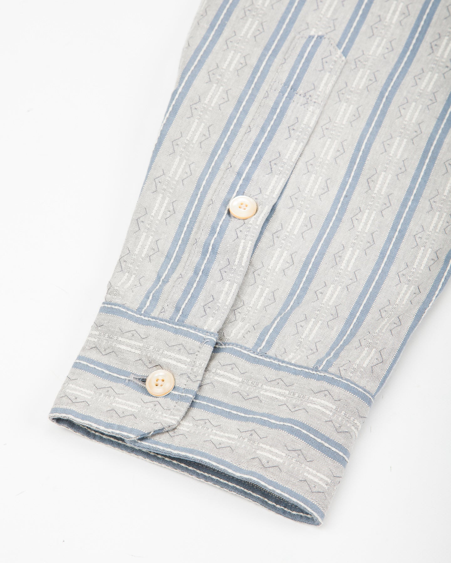 Prequel Striped Work Shirt - Grey - Standard & Strange