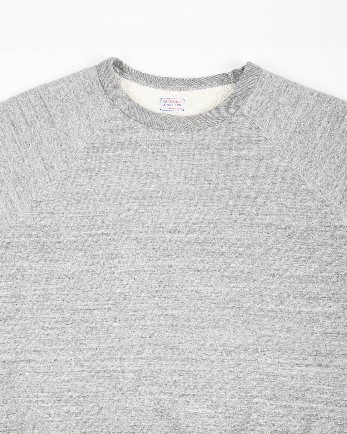 The Real McCoy's 9 oz Loopwheel S/S Sweatshirt - Gray - Standard & Strange