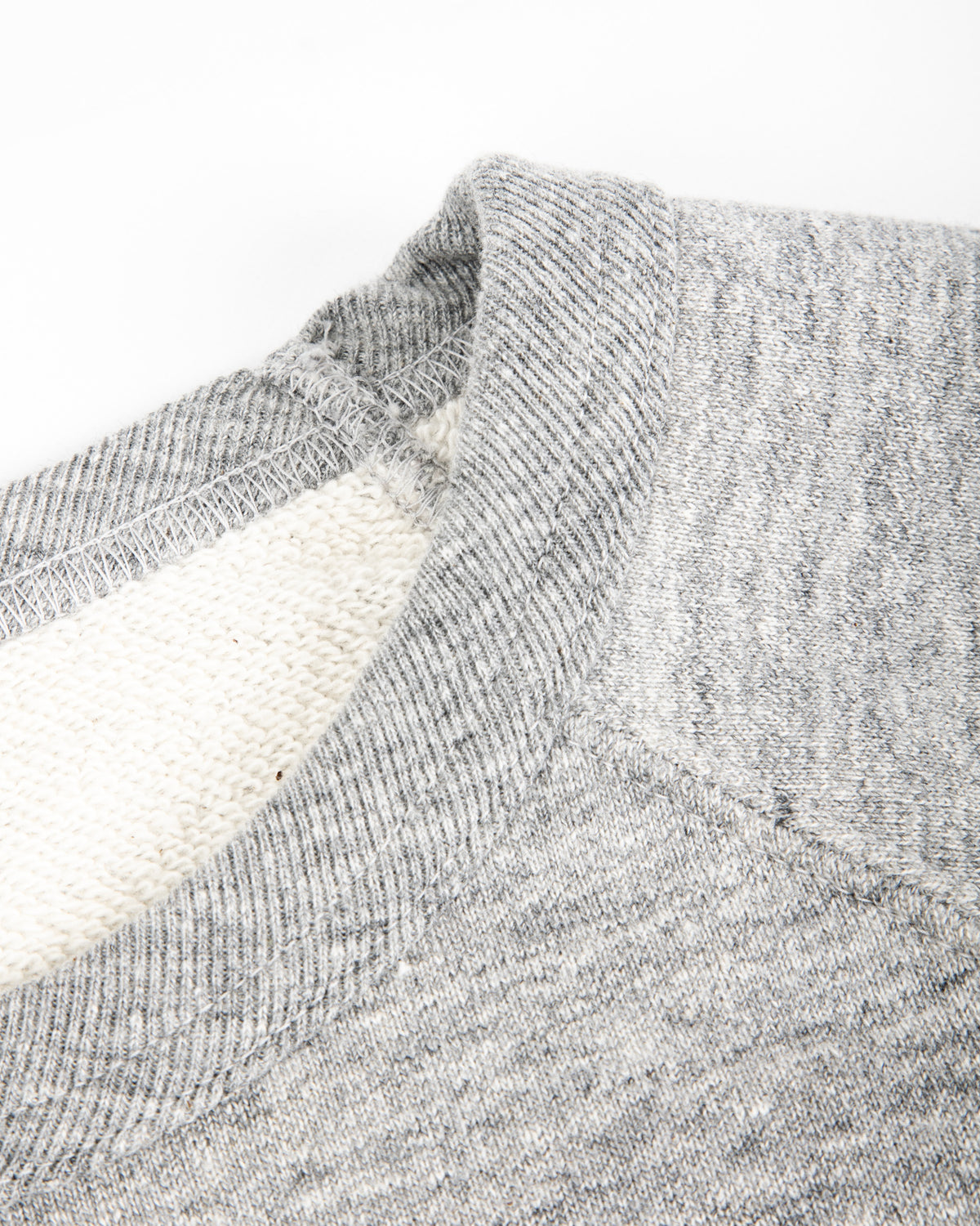 The Real McCoy's 9 oz Loopwheel S/S Sweatshirt - Gray - Standard & Strange