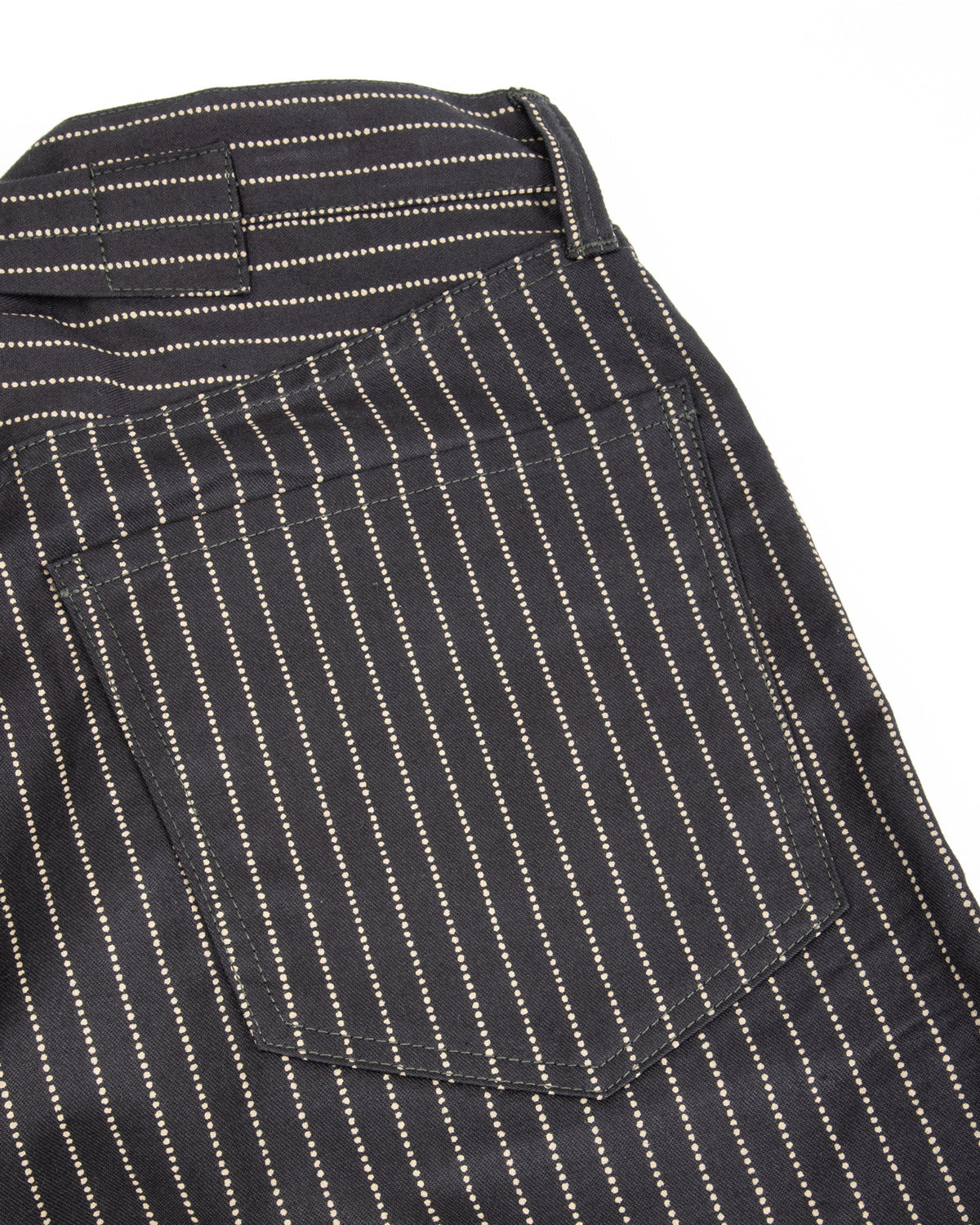 The Real McCoy's Black Wabash Work Trousers - Black - Standard & Strange
