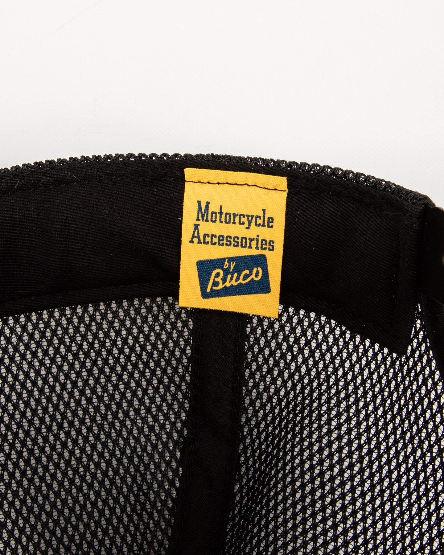 The Real McCoy's Buco Mesh Cap / Buco Oval - Black - Standard & Strange