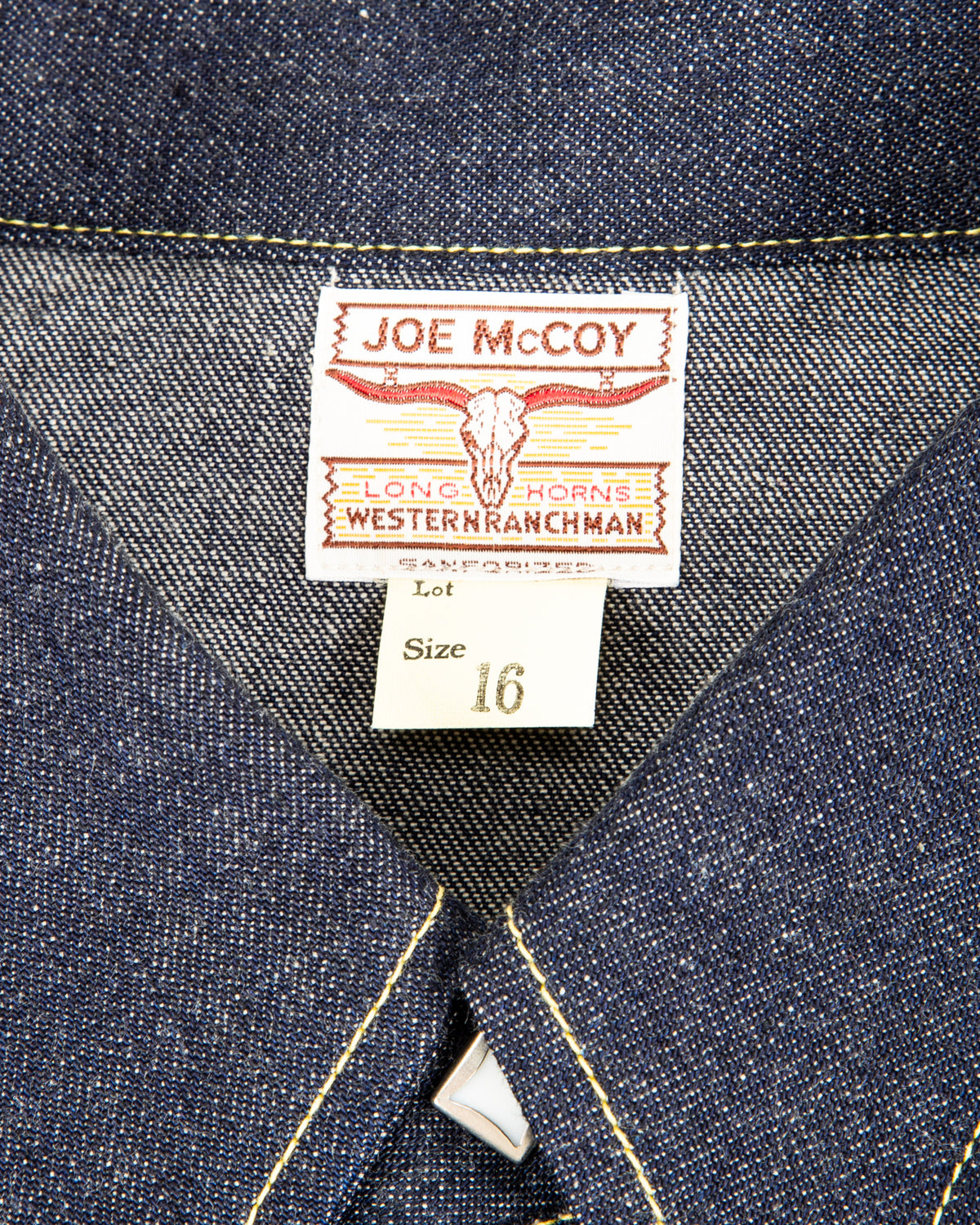 The Real McCoy's Denim Western Shirt / Ridge Slant - Standard & Strange