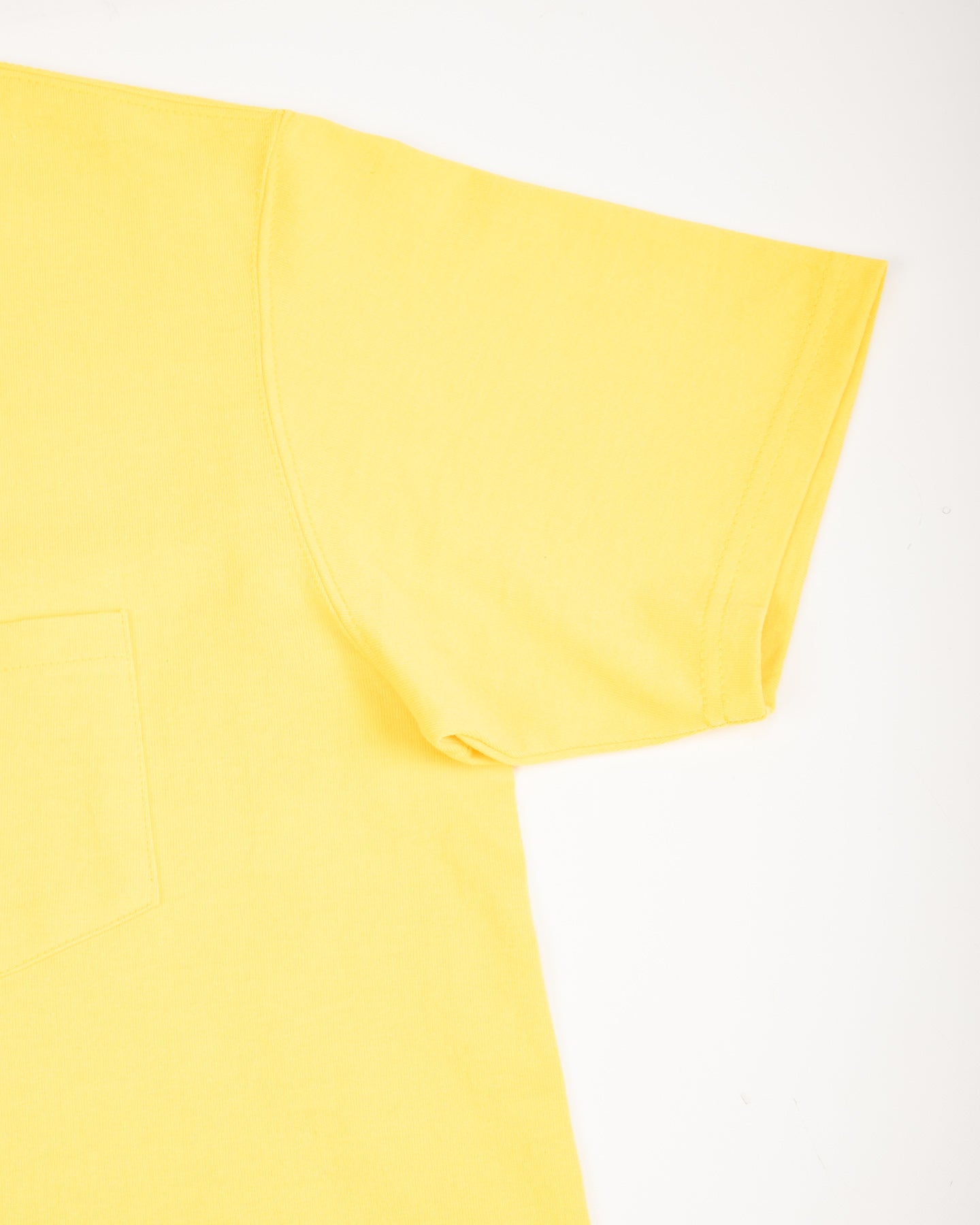 The Real McCoy's Joe McCoy Pocket Tee - Canary - Standard & Strange