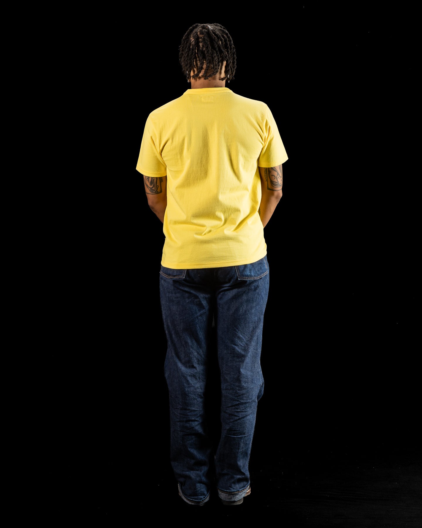 The Real McCoy's Joe McCoy Pocket Tee - Canary - Standard & Strange