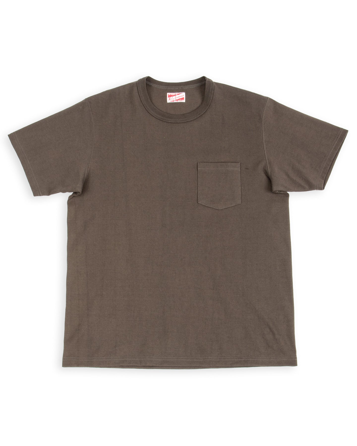 The Real McCoy's Joe McCoy Pocket Tee - Charcoal - Standard & Strange