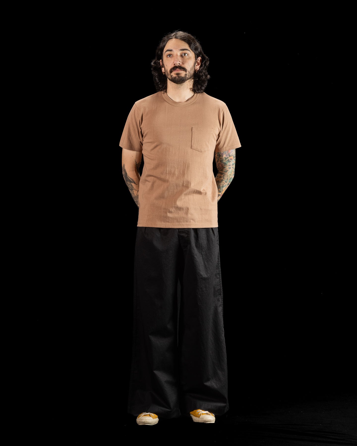 The Real McCoy's Joe McCoy Pocket Tee - Chestnut - Standard & Strange