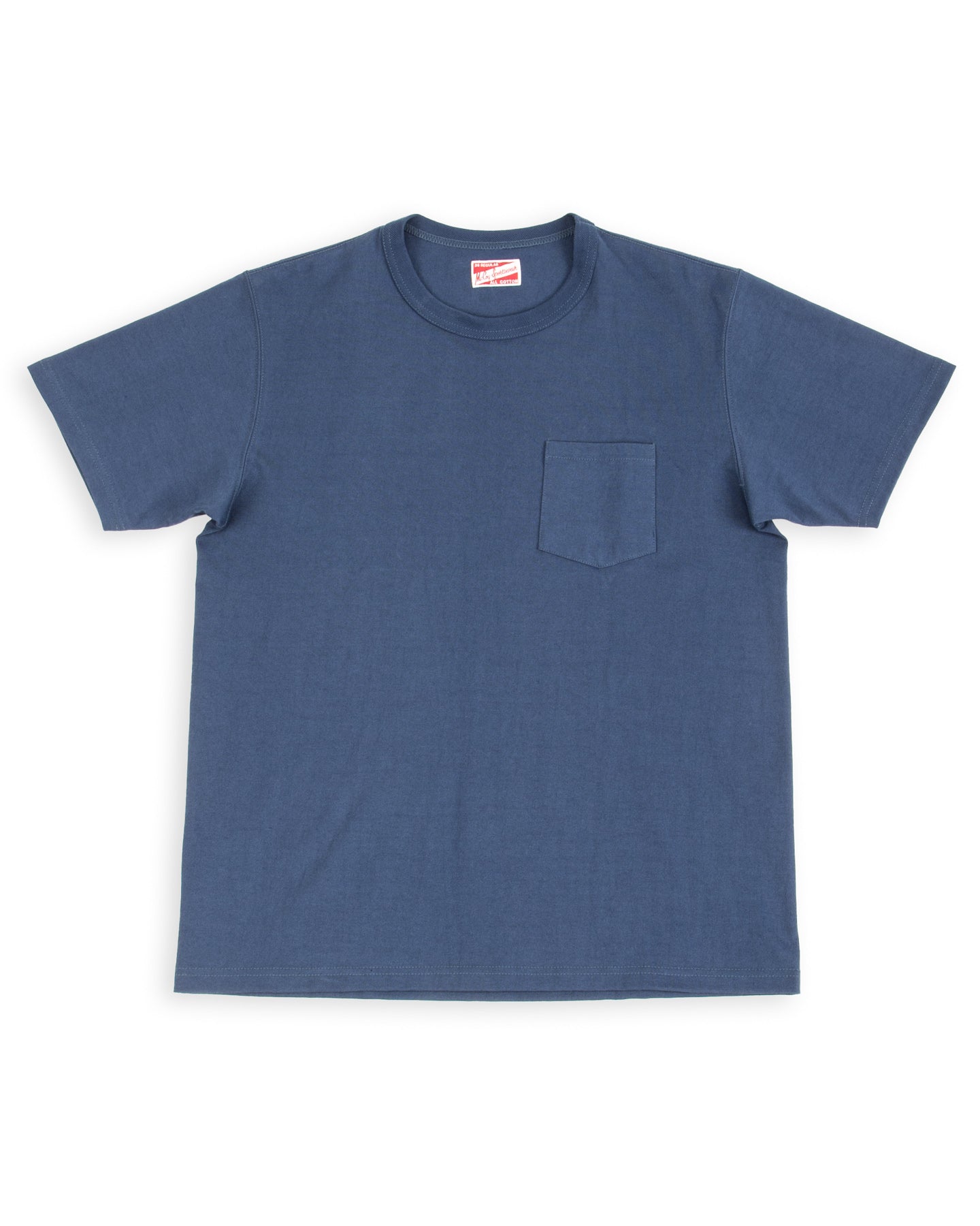 The Real McCoy's Joe McCoy Pocket Tee - Marine Blue - Standard & Strange