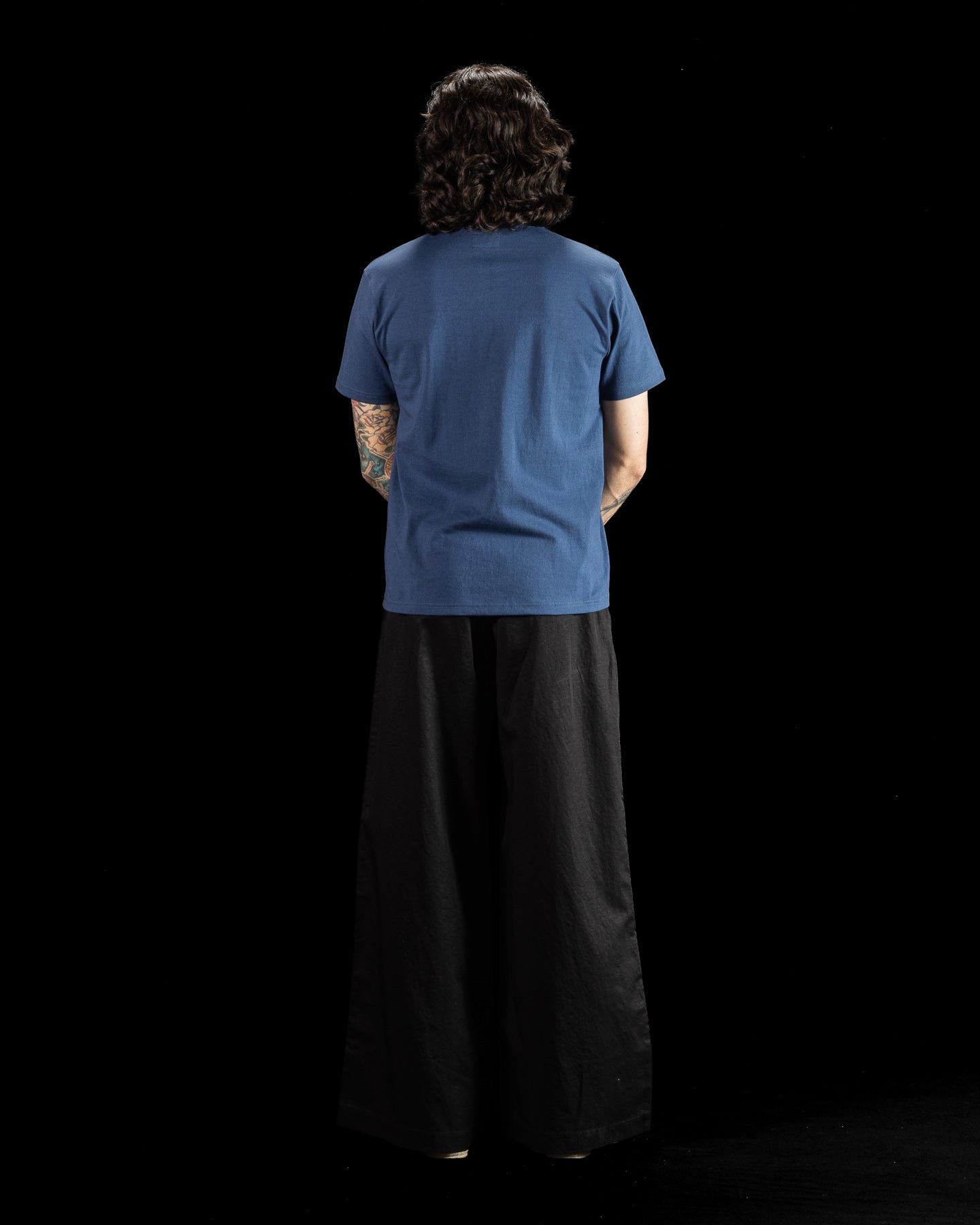 The Real McCoy's Joe McCoy Pocket Tee - Marine Blue - Standard & Strange