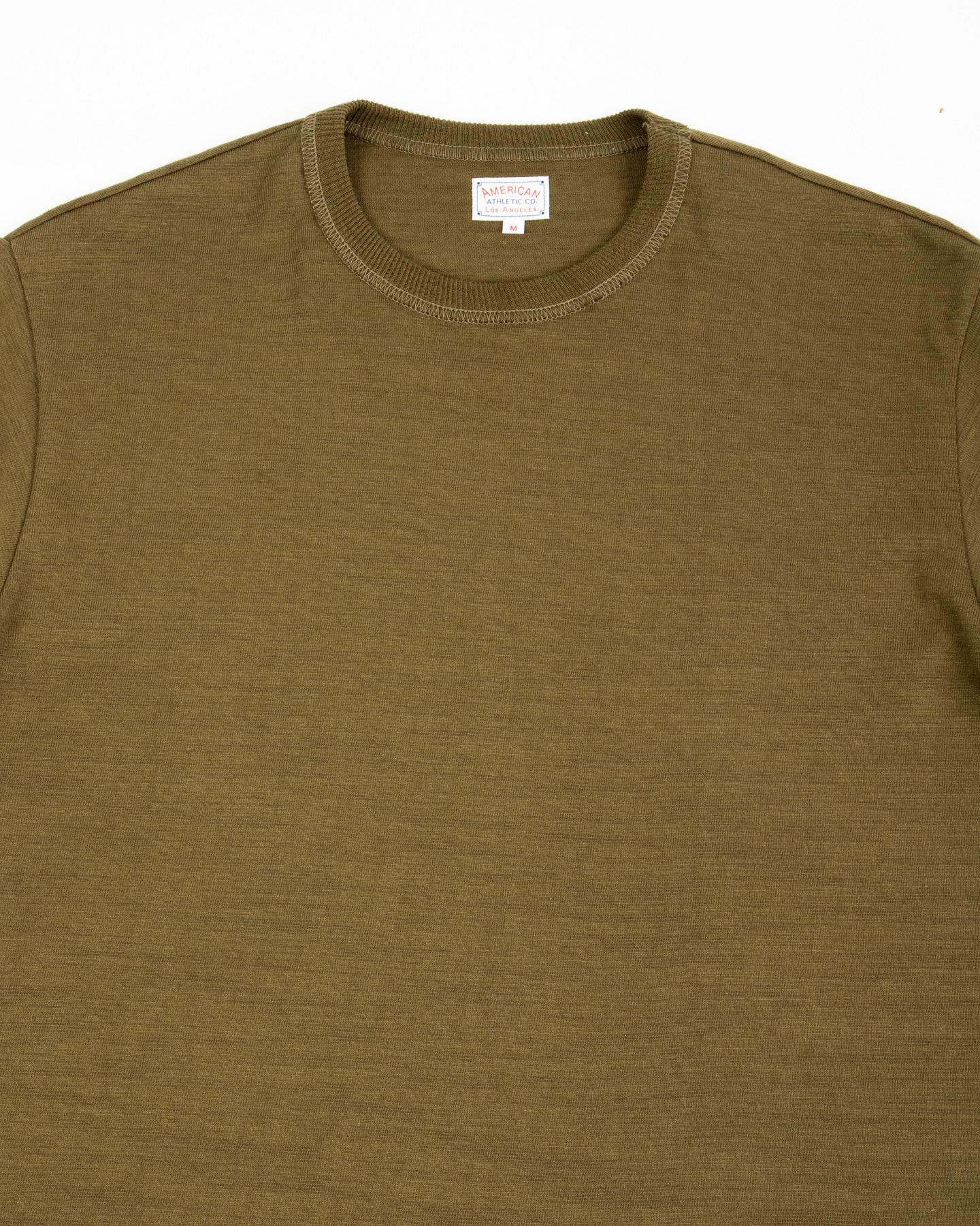 The Real McCoy's Athletic T-Shirt / Loop-Wheel - Olive - Standard & Strange