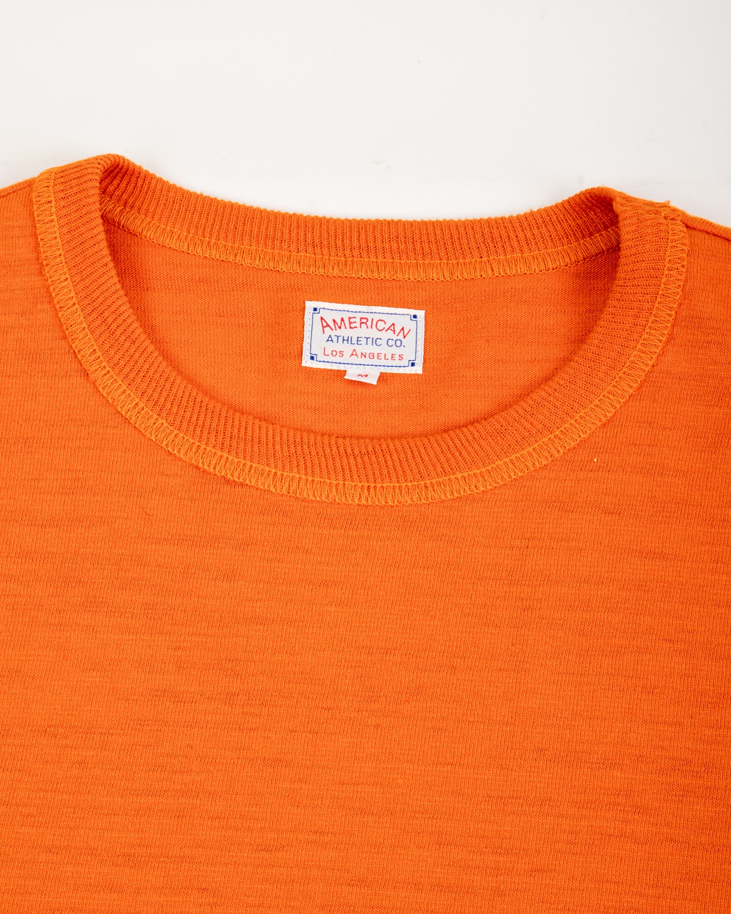 The Real McCoy's Athletic T-Shirt / Loop-Wheel - Orange - Standard & Strange