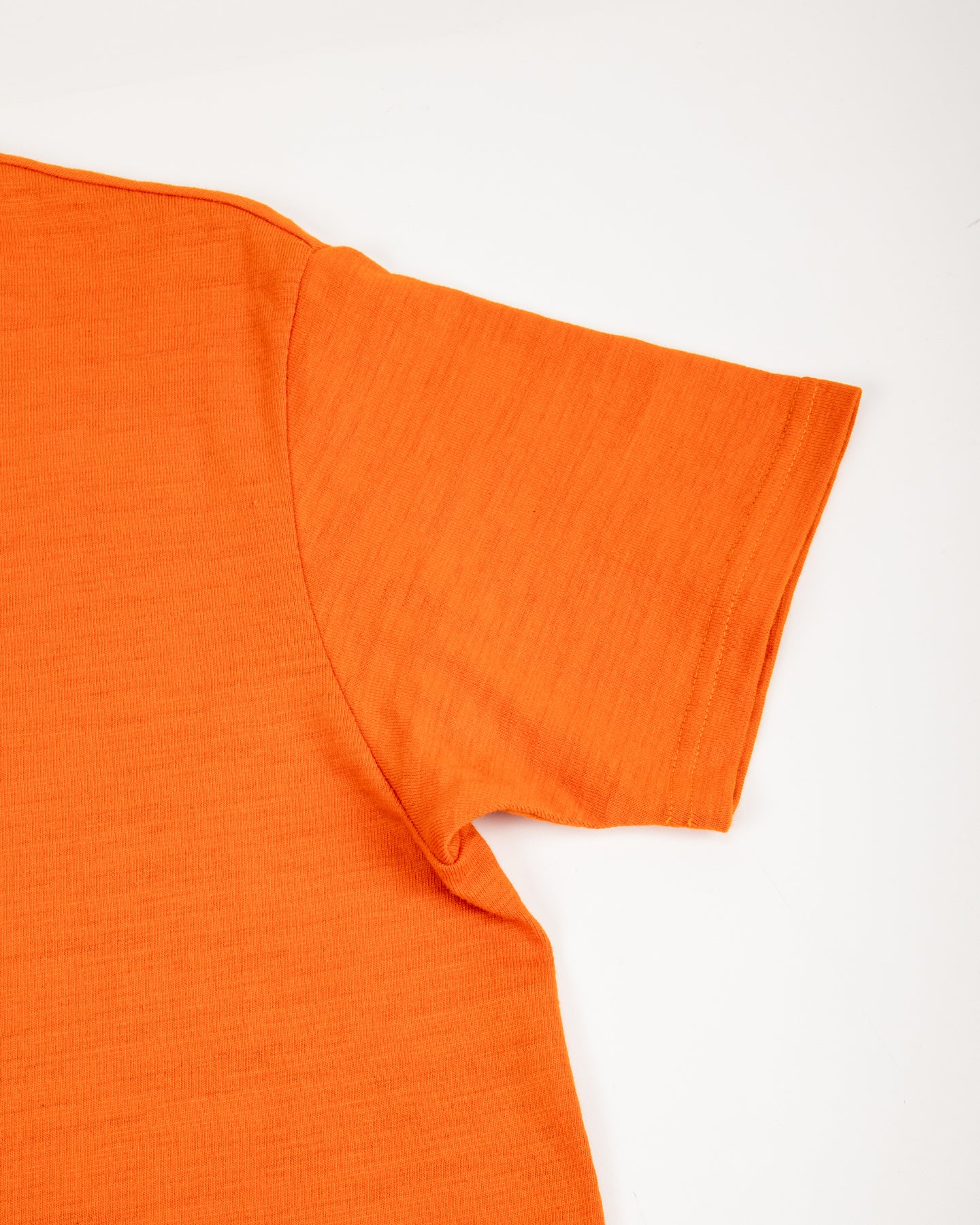 The Real McCoy's Athletic T-Shirt / Loop-Wheel - Orange - Standard & Strange