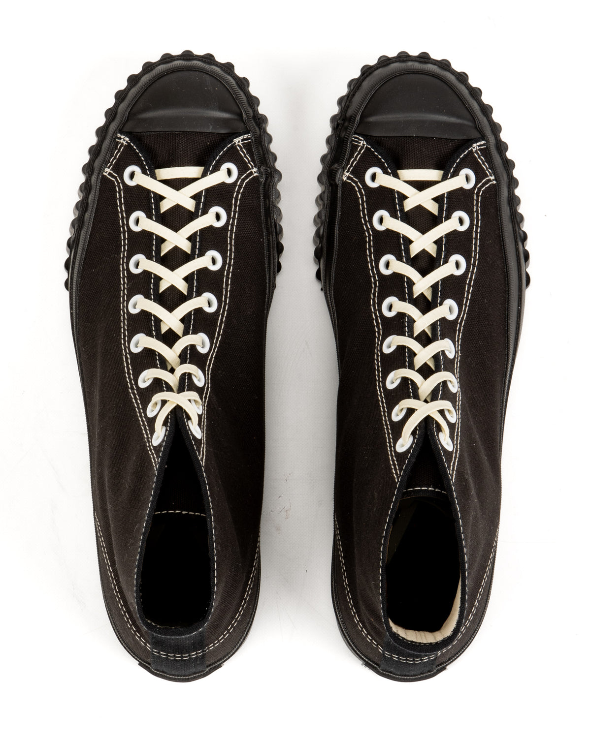The Real McCoy's Military Canvas Training Shoes - Black - Standard & Strange