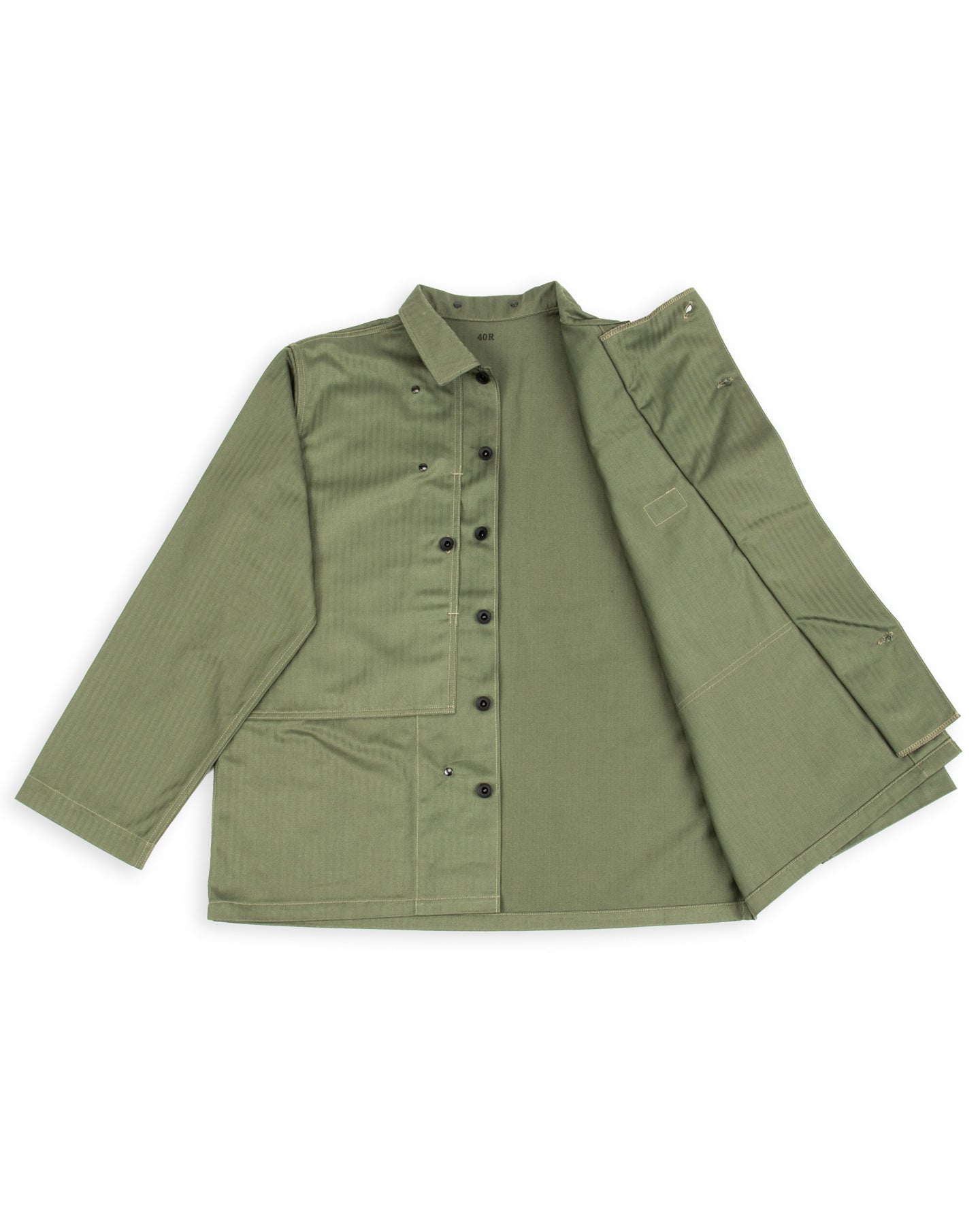 The Real McCoy's P-44 Utility Coat - Sage Green - Standard & Strange