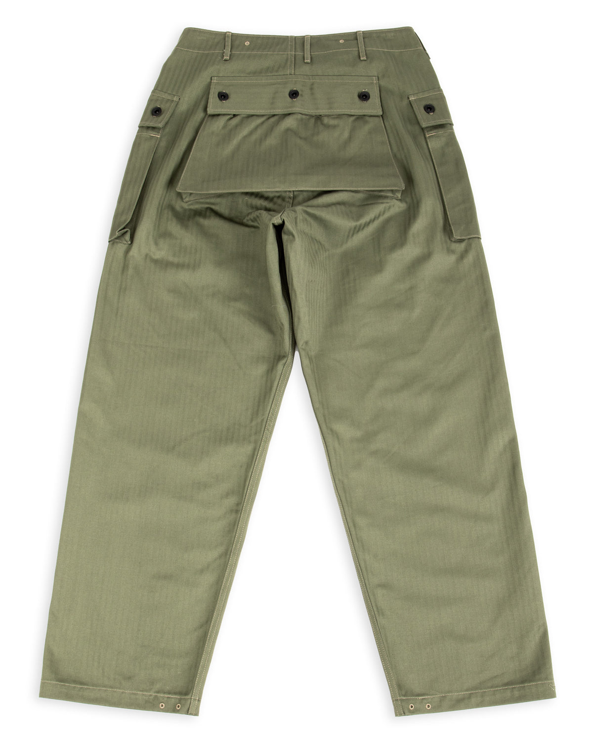 The Real McCoy's P-44 Utility Trousers - Sage Green - Standard & Strange
