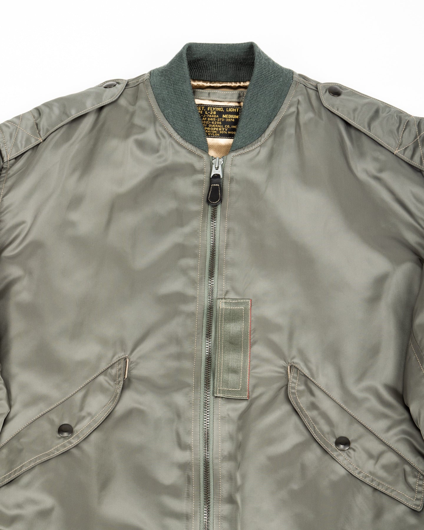 The Real McCoy's Type L-2B Real McCoy MFG. CO. - Sage Green - Standard & Strange