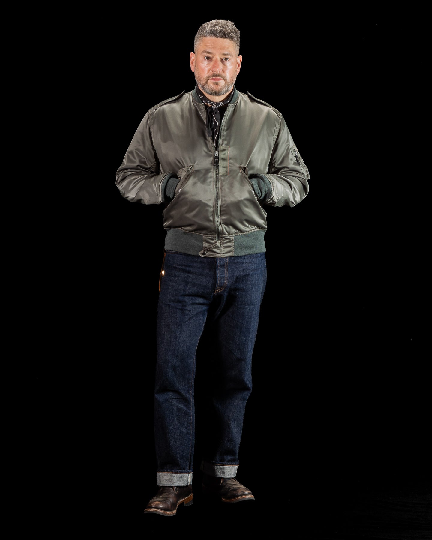 The Real McCoy's Type L-2B Real McCoy MFG. CO. - Sage Green - Standard & Strange