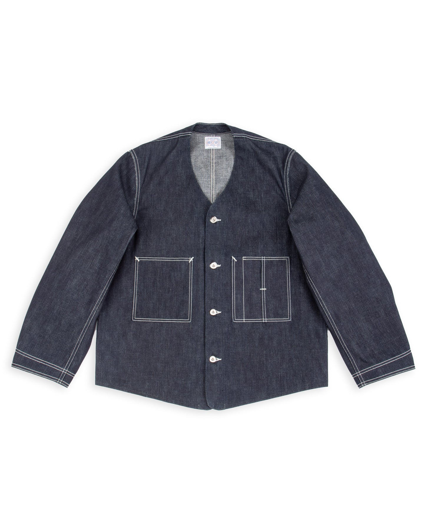 The Real McCoy's WWII Denim Engineer Coat - Indigo - Standard & Strange