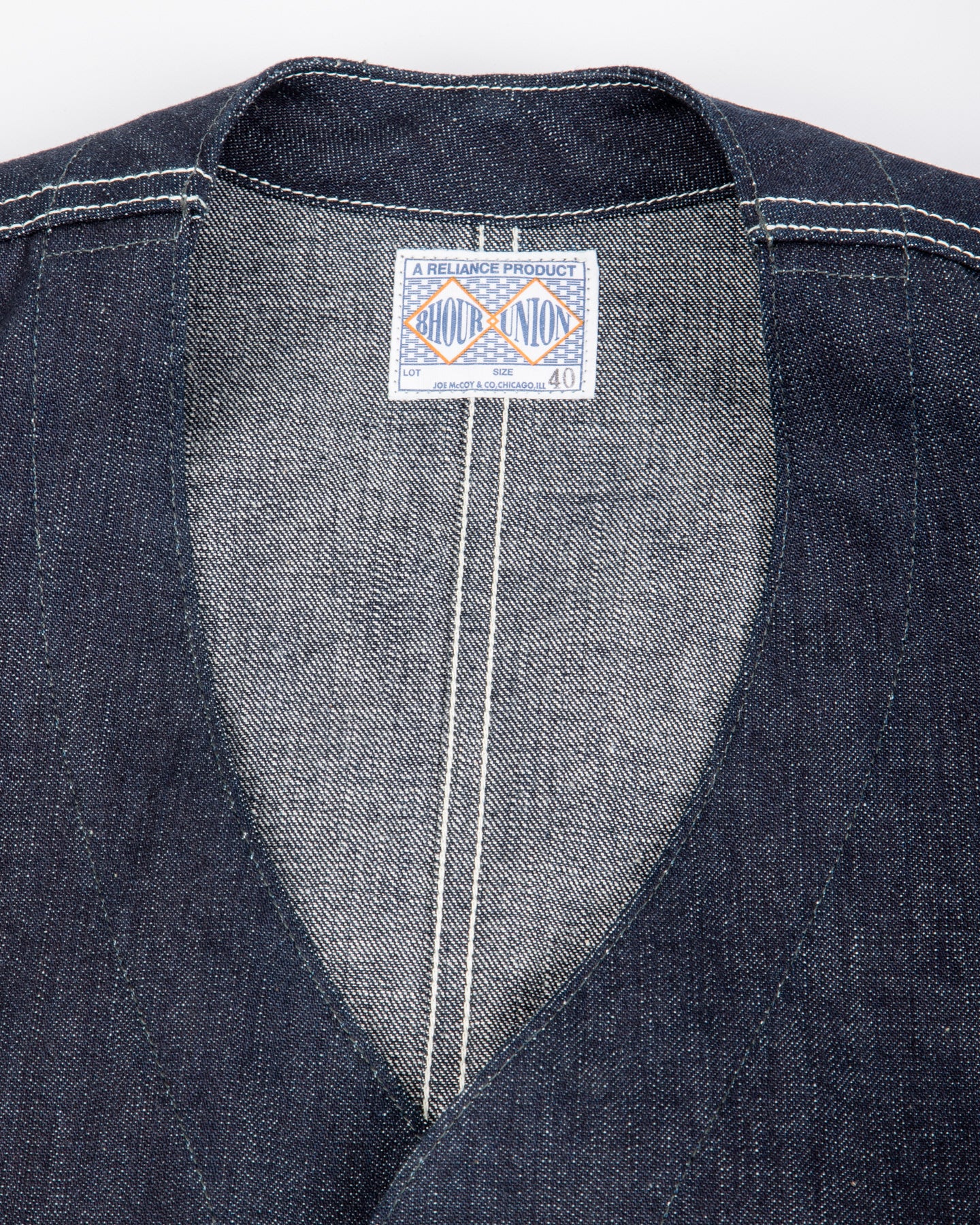 The Real McCoy's WWII Denim Engineer Coat - Indigo - Standard & Strange